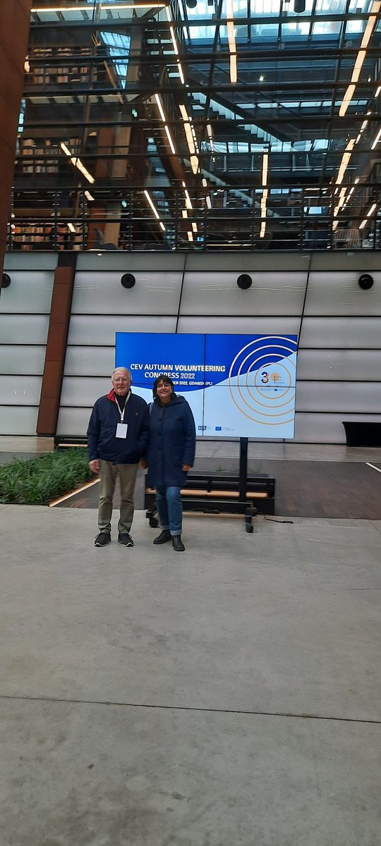 #atrentovolo #EVcapital2024 insieme a <a href="/NpnCsv/">Non Profit Network</a> a #Danzica per la nostra presentazione di #Trento città capitale europea del #volontariato