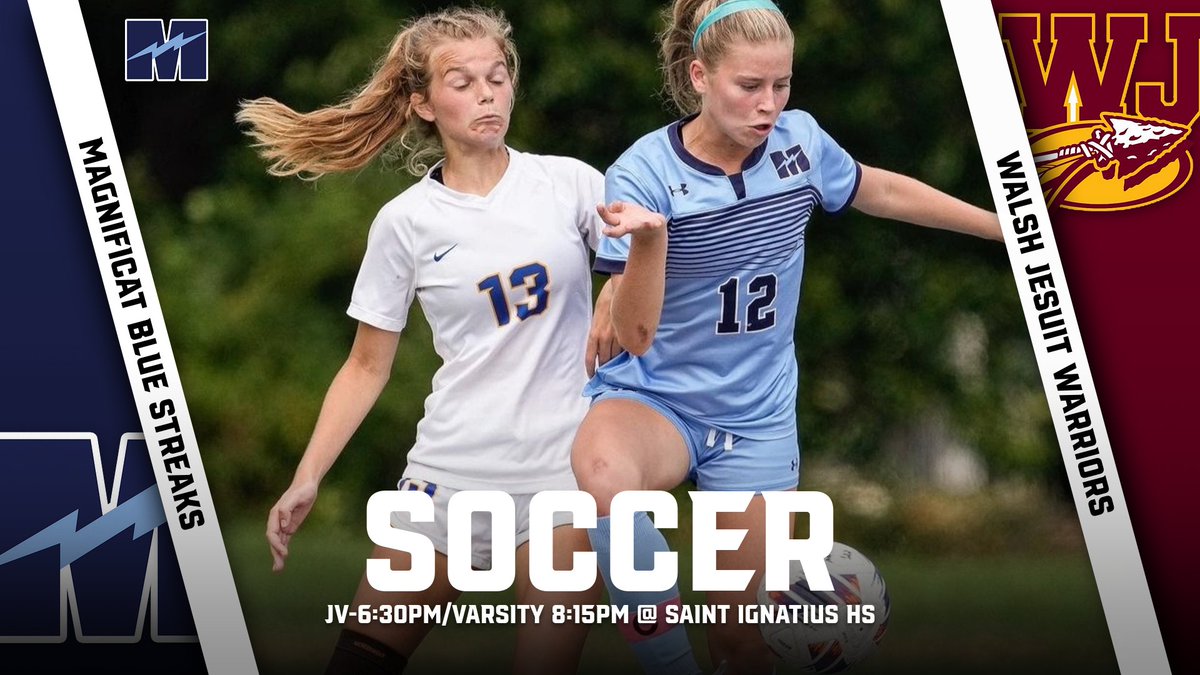 Soccer Gameday!
<a href="/MagsSoccer/">Magnificat Soccer</a> <a href="/WJ_Warriors/">WJ Athletics</a>