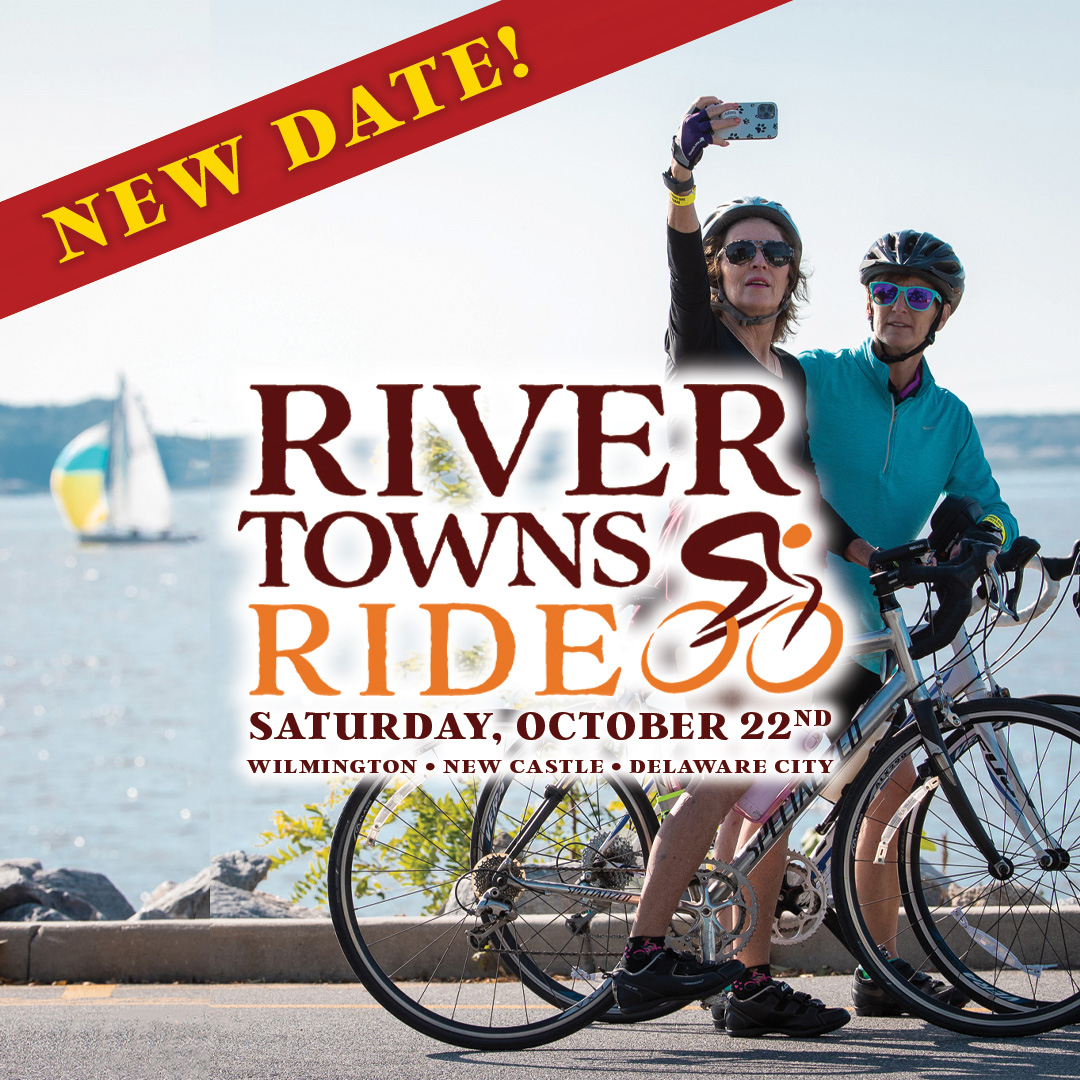 SeparationDayDE's tweet photo. 🚲 𝗥𝗶𝘃𝗲𝗿 𝗧𝗼𝘄𝗻𝘀 𝗥𝗶𝗱𝗲 𝟮𝟬𝟮𝟮 🚲

❗𝗡𝗘𝗪 𝗗𝗔𝗧𝗘❗ SATURDAY, 10/22 at 9AM

Who's up for a scenic ride through Historic New Castle &amp; nearby riverfronts?

TIX https://t.co/pzR1O2oOis
RSVP https://t.co/jzYuhDBBsh

#GetOutAndAbout #RiverTownsRide https://t.co/SoSCWTQcl8