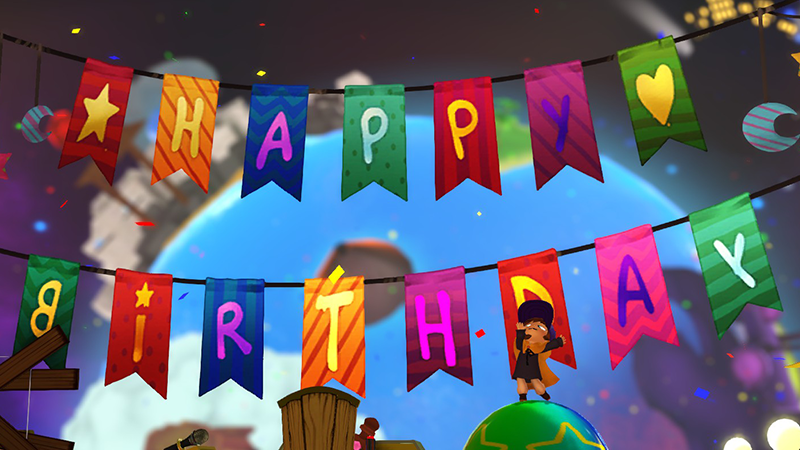 🎉🎉🎉We're also celebrating A Hat in Time's 5th anniversary! 🎉🎉🎉

A limited-time anniversary event will take place starting tomorrow (October 4th) and ending October 9th!

store.steampowered.com/news/app/25323…