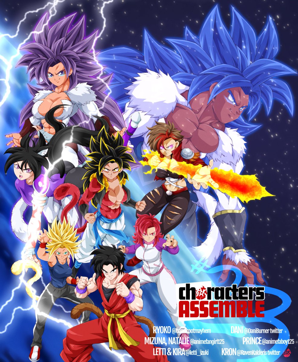 CHARACTERS ASSEMBLE vol. 23 RYOKO @bandicootmayhem DANI