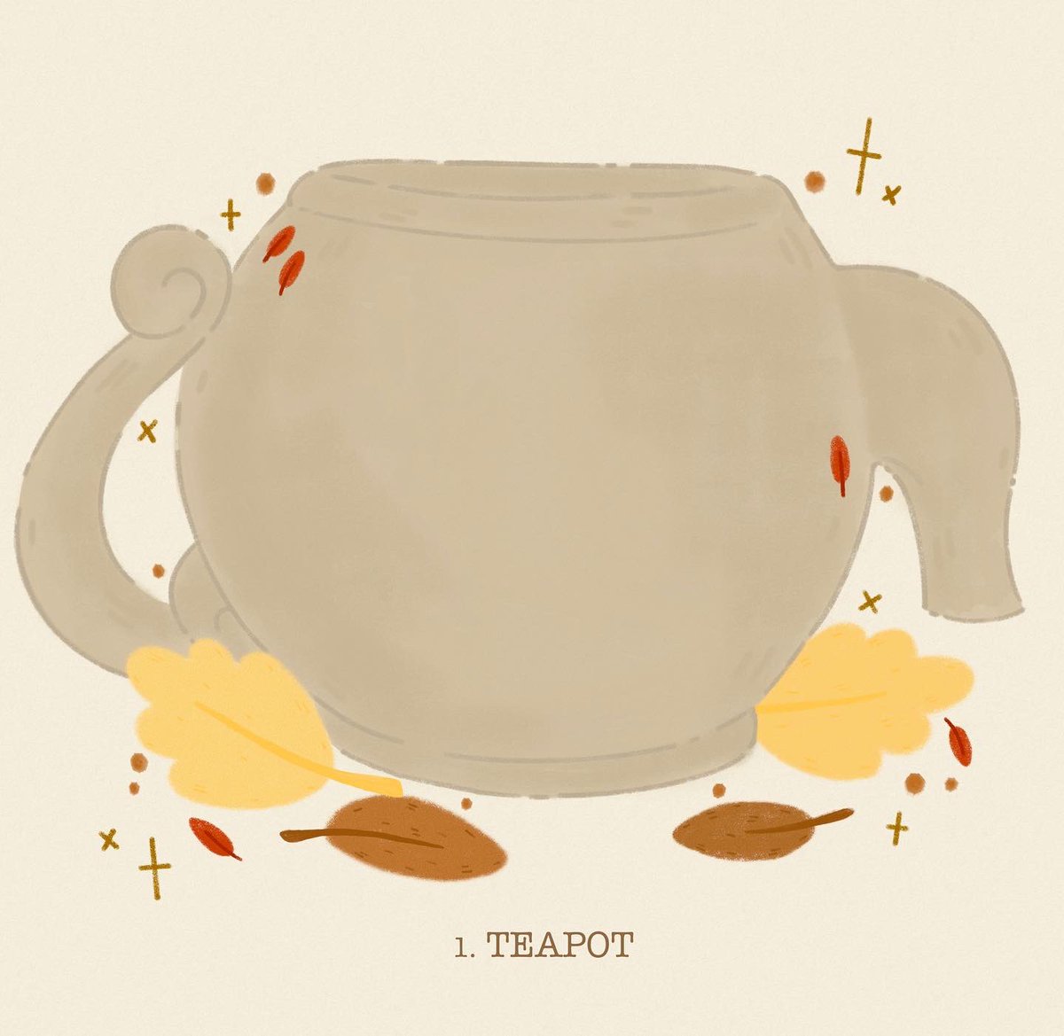wallflourstudio's tweet photo. Teapot 🫖 

Day 1 of #endicottsteaparty22 
An ode to Greg’s teapot in Over the Garden Wall 🍂🍂🍂

I hope I can keep up with the challenge! https://t.co/VnIjRjD0cI