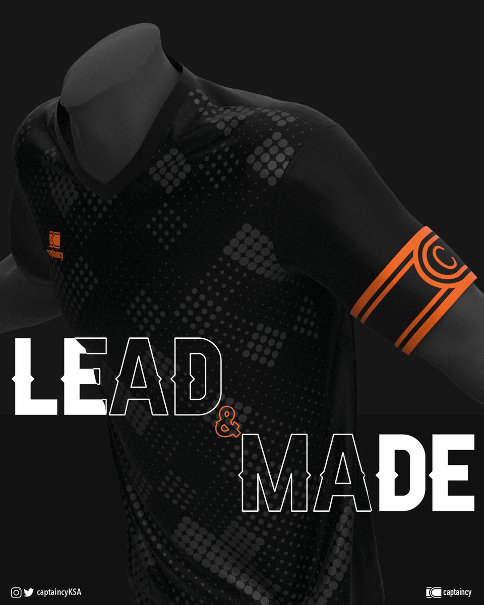 CaptaincyKSA's tweet photo. Lead &amp; made 💪😏

#sportswear https://t.co/9mdIQN45hI
