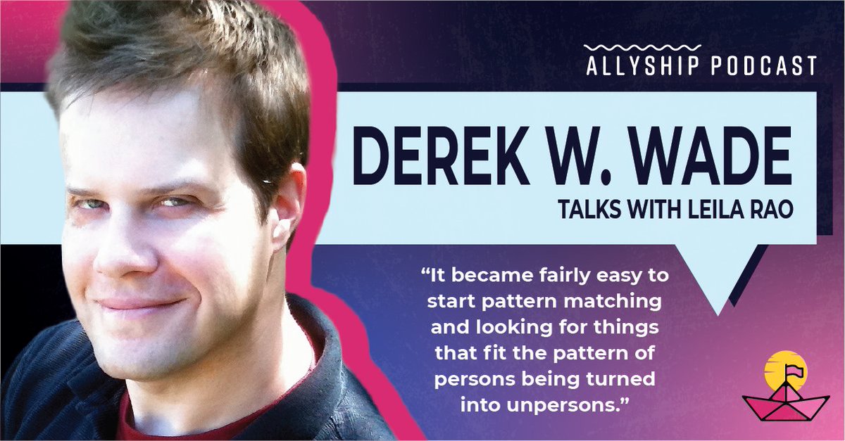 Podcast No. 5! <a href="/derekwade/">derekwade</a> and Leila Rao discuss another facet of allyship: Men raising the bar for each other. We explore our ability to recognize and create patterns that can reverse or reinforce existing biases. #allyship loom.ly/8GWQX2U