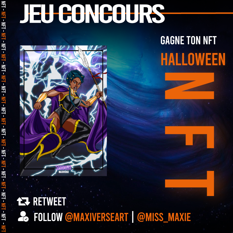 MaxiverseArt's tweet photo. #Contest 🎁

Try to win a special Halloween NFT! 🎃

To participate you must: follow @MaxiverseArt, @miss_maxie and retweet this post!

TAS on 10/31/2022 https://t.co/GvlBXKrHfv