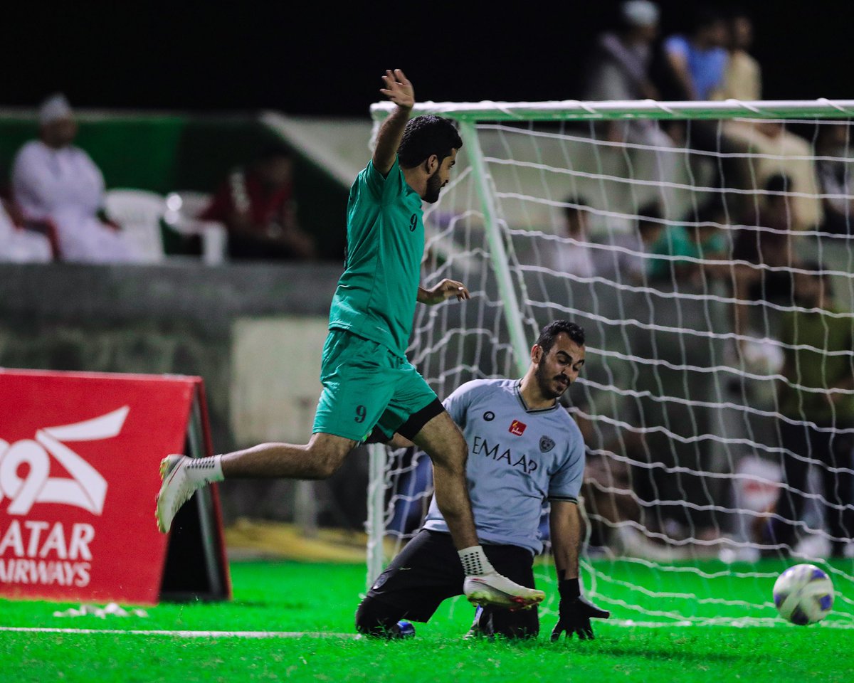 📸 صور من محطة البرنامج السادسة في محافظة #جنوب_الباطنة لبرنامج #كوووورة_وبس الذي يأتي برعاية مميزة من #الطيران_القطري ✈️⚽️