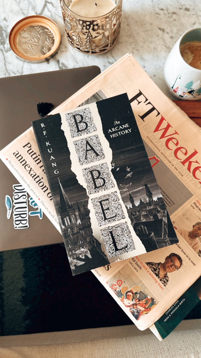 ernawrites's tweet photo. Me these days, a little bit of everything… #readerscommunity #Babel #book https://t.co/1aJ9DmACBm