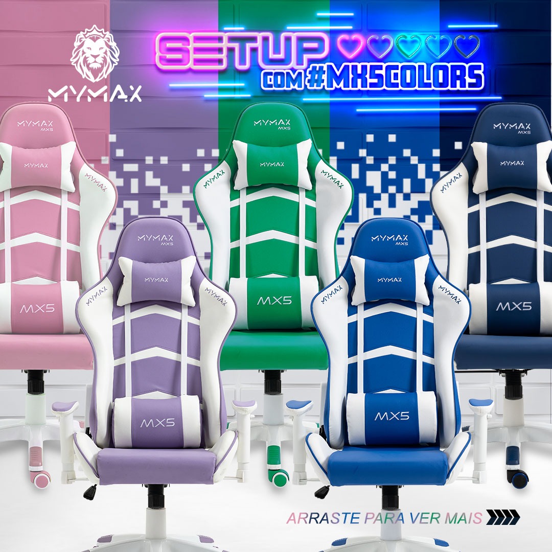 Greatteambr's tweet photo. Tem lançamento da #MyMax na pista: Chegou a MX5Colors 😎
Pinte o seu setup com novas cores da família MX5. A #MX5Colors vai inspirar a sua criatividade e garantir o seu conforto.
🟢Na compra de qualquer produto, use o cupom: MYMAXR10
🔗https://t.co/cTzQFZu0g0
#R10Team #publi https://t.co/v3CTUk0axR