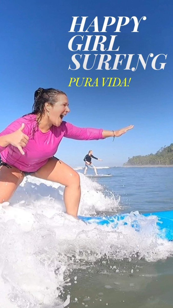 HAPPY GIRL 🌸🏄🏻‍♀️ 
vid here:

youtube.com/shorts/N4pfm6-…

#youtubeshorts #inspire #surfing #CostaRica