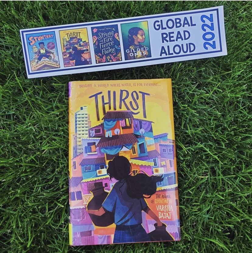 Global Read Aloud starts today! To celebrate I’m giving away two free 20 minute virtual Q&amp;A sessions to classrooms reading Thirst. To enter the giveaway: Like, Retweet, Follow or Tag. Giveaway ends 10/20/2022. ⁦@hownowbooking⁩ ⁦<a href="/PenguinClass/">Penguin Young Readers School & Library</a>⁩ #GRA2022 #StoriesConnect