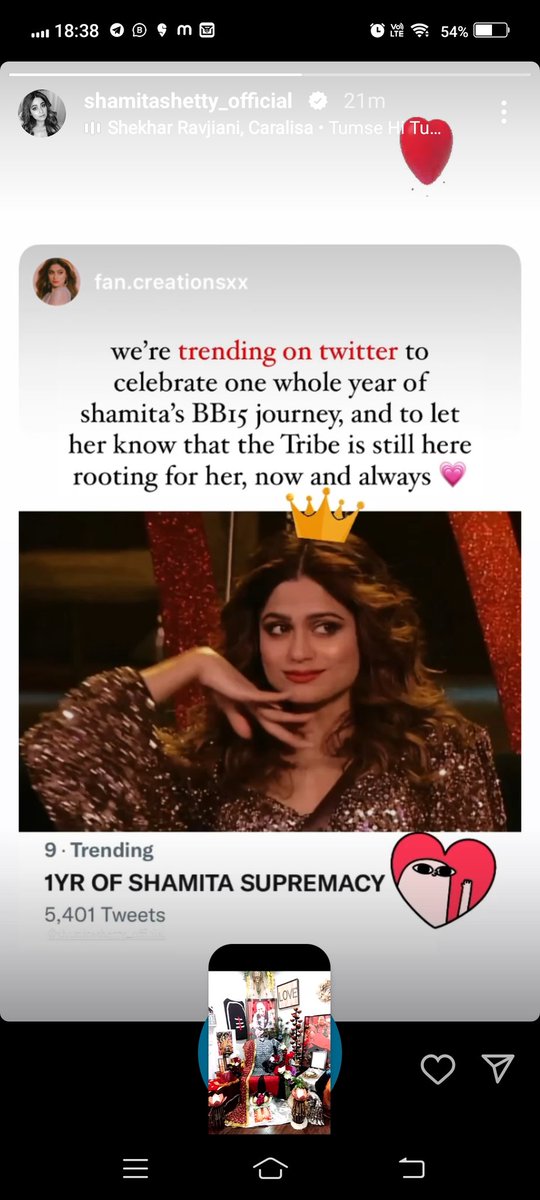 shining60803048's tweet photo. #ShamitaShetty #shamitatribe
Shamita you our love . https://t.co/P77hTtJd9m