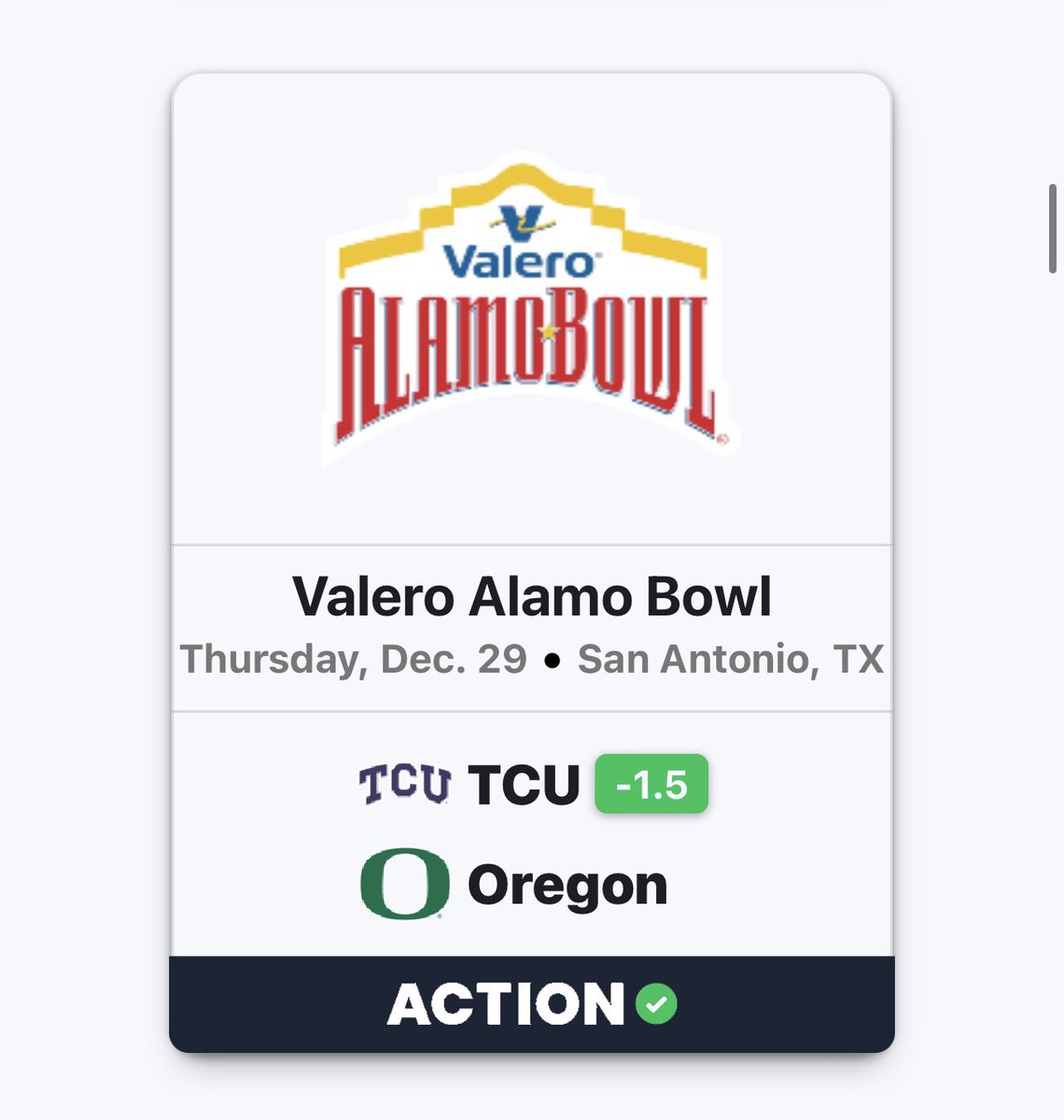 This cannot happen. #noalamo