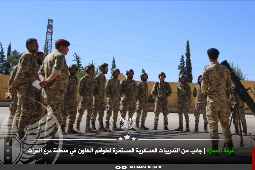 alhamza_brigade's tweet photo. #الجيش_الوطني_السوري
#الفيلق_الثاني_الفرقة_الثانية  
#فرقة_الحمزة_قوات_خاصة 
جانب من التدريبات العسكرية المستمرة لطواقم الهاون في منطقة درع الفرات https://t.co/0t1KLfViah