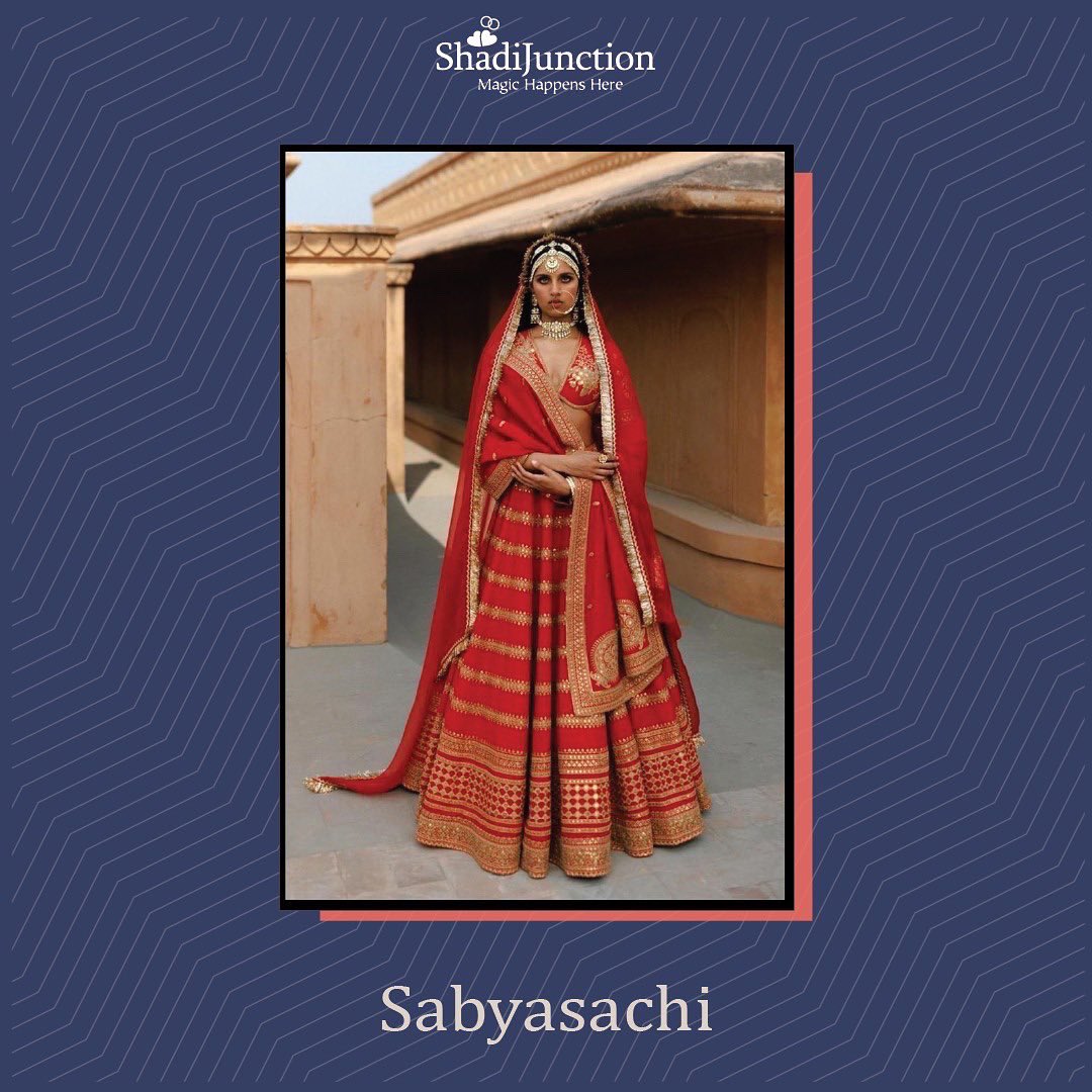 JunctionShadi's tweet photo. If your big day is just around the corner and you are still in search of your wedding lehenga, swipe and have a look!👀
#wedding #weddinglehenga #shadijunction #manishmalhotra #sabyasachi #abhinavmishra #anamikakhanna #designers #outfitdesigners #famousdesigners #weddingoutfit https://t.co/tqf7vNNko5