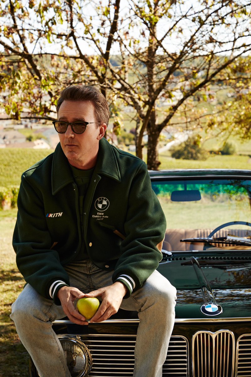 RonnieFieg's tweet image. Kith for BMW featuring Edward Norton