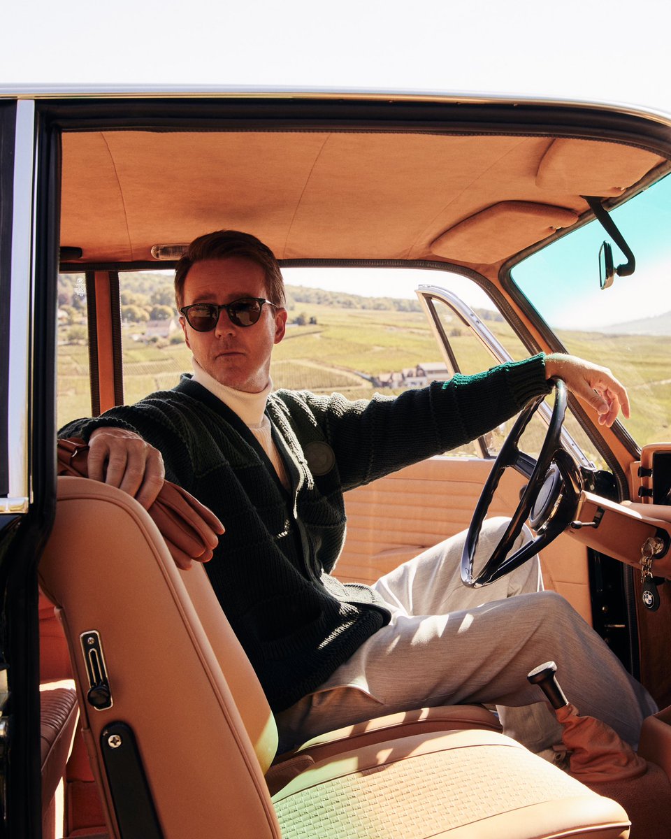 RonnieFieg's tweet image. Kith for BMW featuring Edward Norton