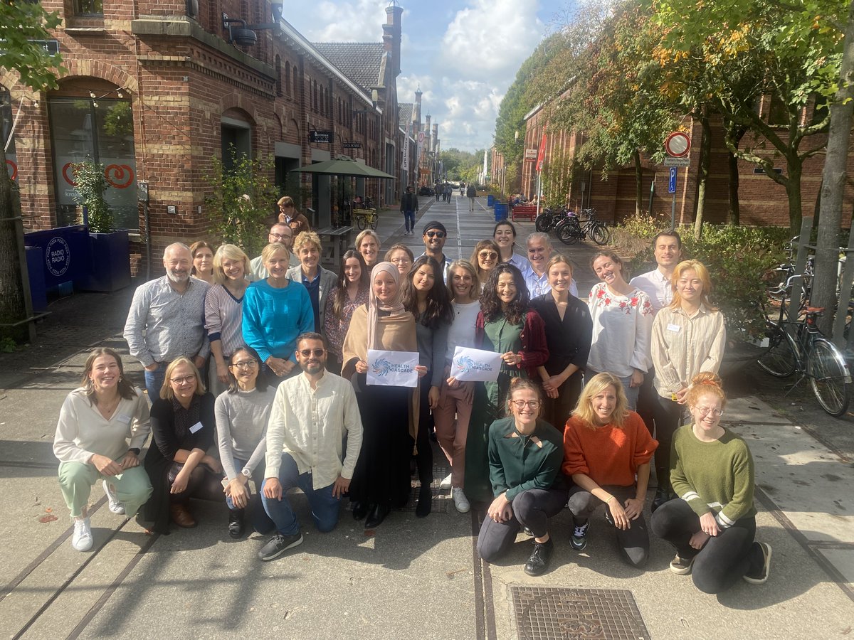 health_cascade's tweet photo. Back to reality after our fantastic #training in Amsterdam. Smiles on our faces and sun in our eyes! ☀️ What a team! #cocreation https://t.co/kmGOFkSOhT