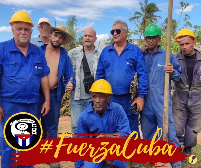 Nada puede contra un pueblo decidido a vencer todos los desafíos que se le presentan.

#Cuba #FuerzaCuba #FuerzaPinar #CubaPorLaVida #CubaPorLaPaz #CubaEsAmor #TodosJuntos