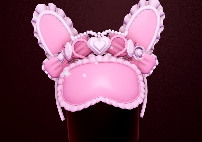 0zzierh's tweet photo. Outfit hack!
Lovely Tiara + Sleeping Mask + Sweet Bunny Ears

#royalehigh #royaleween #royalehighupdate #royalehightrading #royalehighcosplay #rhfits https://t.co/pt8TOnUttS
