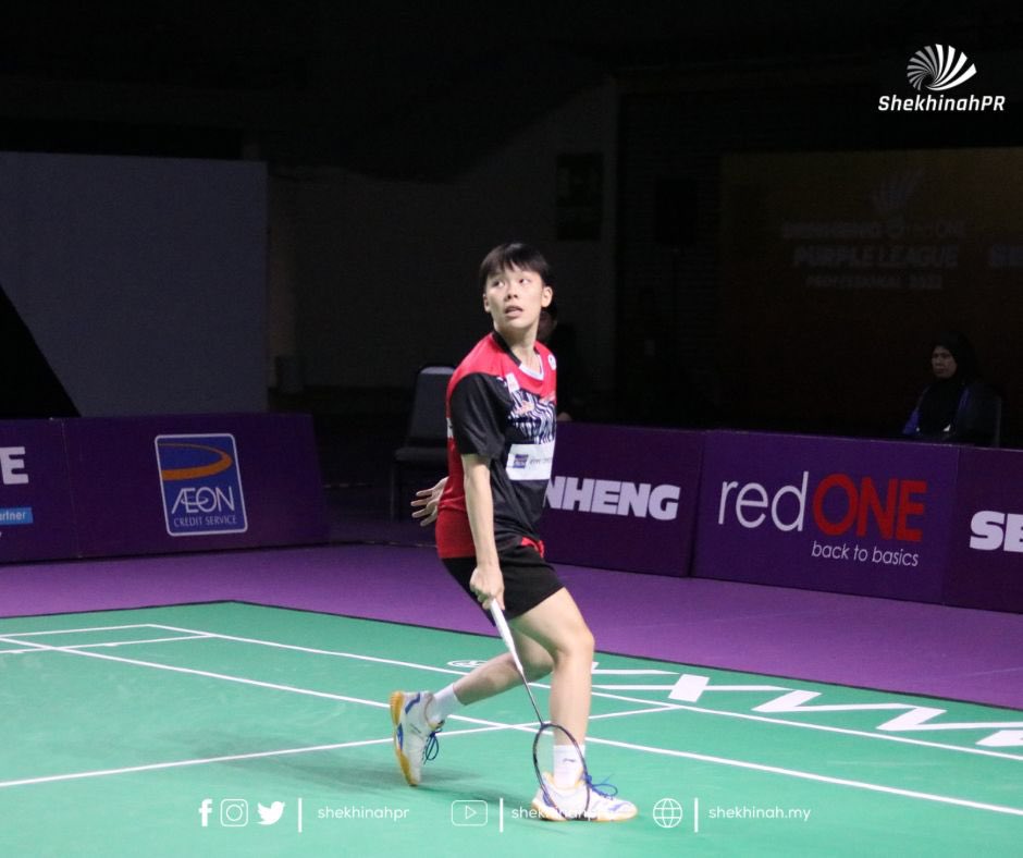 shekhinahpr's tweet photo. RESULTS: #SRPLP Group Stage (GROUP A)
Ampang Jaya BC 5-4 Chandra Wijaya IBC
#AJBC Goh Jin Wei vs #CWIBC Ruselli Hartawan
8-11 11-9 11-7 11-7
#SENHENGredONEPurpleLeague
#PurpleLeague
#BadmintonMalaysia
#ShekhinahPR
#HardworkBeatsTalent https://t.co/Q9WIXoKveH