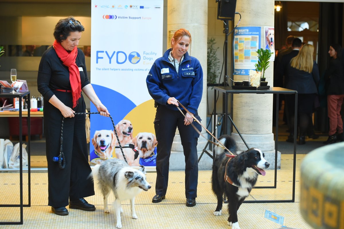 PetPowerEU's tweet photo. Join #FYDO on their upcoming event to hear about the success of their project, testimonials from victims and more!
Their facility dogs are a great #PetPower example! 🐕‍🦺

👉https://t.co/HvrNXGO0z6
🗓️ 18 October - Brussels https://t.co/s4ko3hHm5G