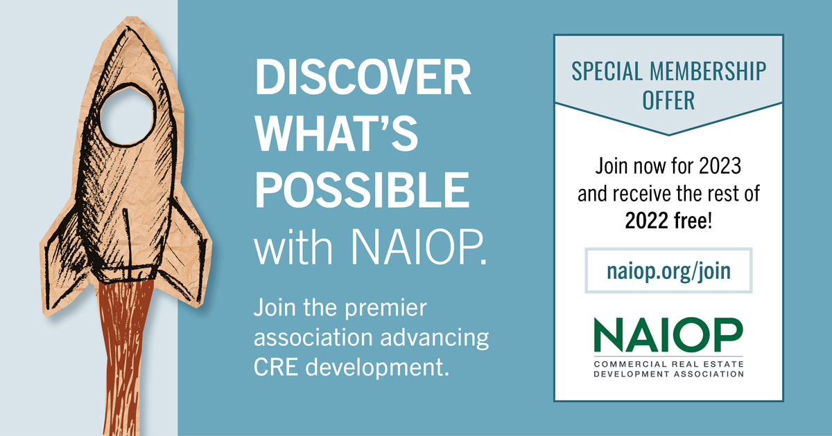 NAIOP's membership special has just kicked off. If you've been considering NAIOP membership, make plans to join us at the NAIOP Oktoberfest Open House on October 20th to learn more. Click the link below for more info

conta.cc/3STHaJV
