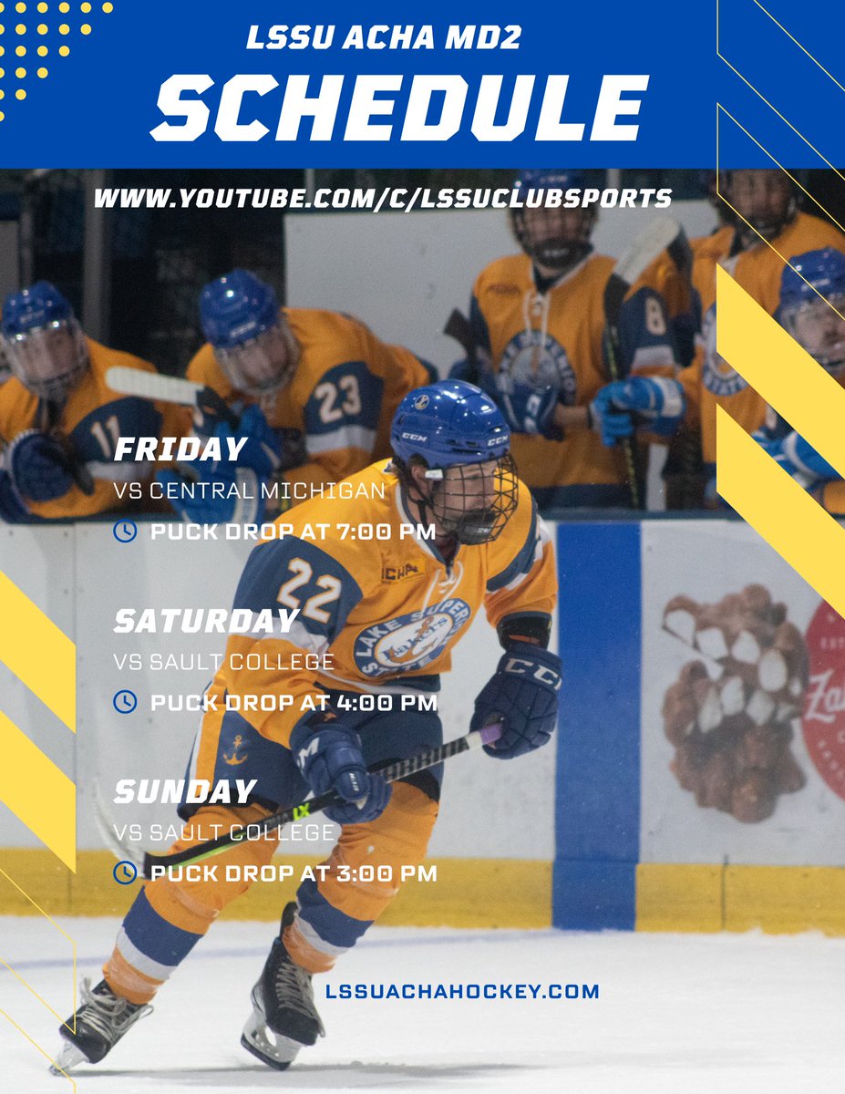 LSSU ACHA Div 2 Men's Hockey tweet media