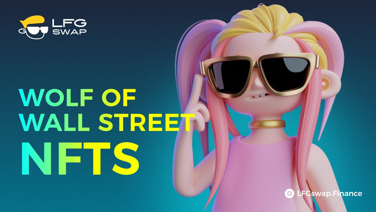 LFG 🕶️ Wall Street (@lfgswap) on Twitter photo 🕶️Wolf of wall street NFTs Whitelist Giveaway
👏We will be giving away 1000 whitelists of Wolf of wall street NFTs #FCFS
Please fill out this gleam: 👉gleam.io/competitions/Y…
📃Rule:
✅Follow <a href="/LFGSwap/">LFG 🕶️ Wall Street</a>
✅Join Telegram t.me/LFGSWAPFINANCE
❤️ Like & Retweet &Tag 3 friend 🕶️Wolf of wall street NFTs Whitelist Giveaway
👏We will be giving away 1000 whitelists of Wolf of wall street NFTs #FCFS
Please fill out this gleam: 👉gleam.io/competitions/Y…
📃Rule:
✅Follow <a href="/LFGSwap/">LFG 🕶️ Wall Street</a>
✅Join Telegram t.me/LFGSWAPFINANCE
❤️ Like & Retweet &Tag 3 friend