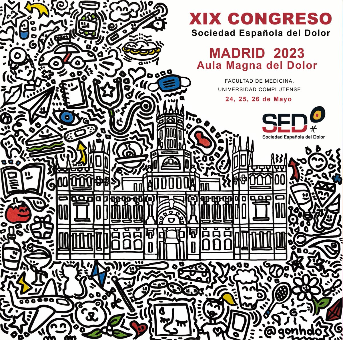 📢Ya tenemos sede y fechas para el XIX Congreso de la Sociedad Española del Dolor. Madrid 2023, Aula Magna del Dolor. 
sedmadrid2023.com

#SEDMadrid2023
