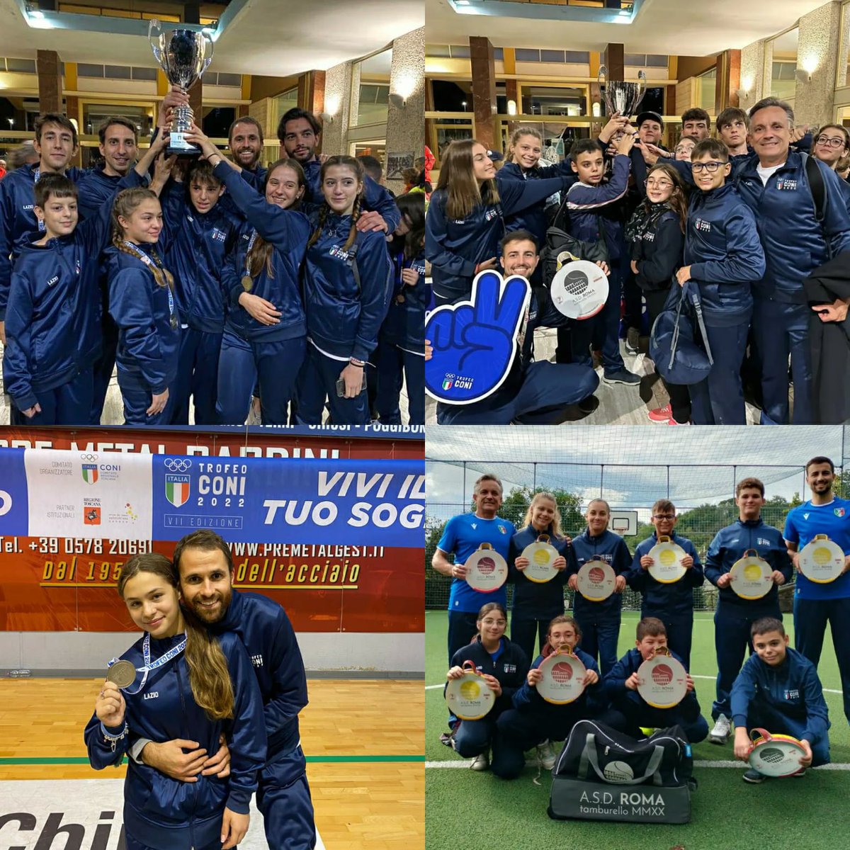 🏆 Al #TrofeoCONI presenti 2 società del Consorzio!
@frascatischerma_off e <a href="/romatamburello/">ASD ROMA TAMBURELLO MMXX</a> hanno contribuito attivamente alla conquista del #TrofeoCONI partecipando con i propri atleti e rappresentando la Regione Lazio!

🔴🟡⚫
#RomaSportsNetwork
#InsiemePerRoma