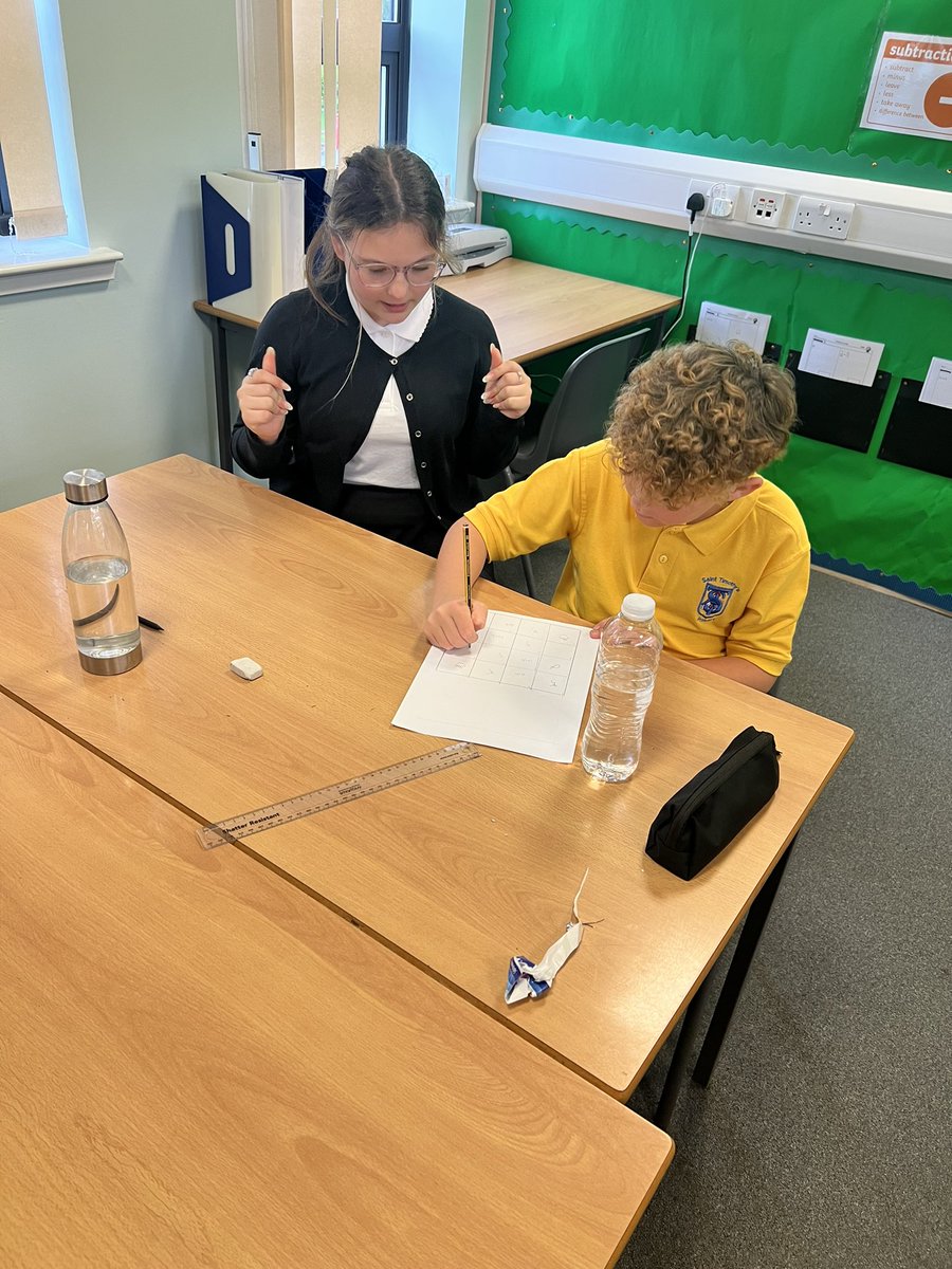 StTimothysPS's tweet photo. Room 15 have been creating their own musical palindromes today after watching today’s video on https://t.co/PRYET4LENv @mathsweekscot #musicinmaths 🎼 🧮 https://t.co/nQO94t9tdZ