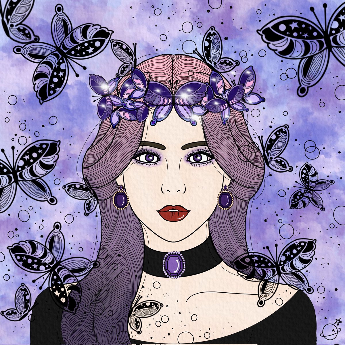 👄 무드걸 커스텀 버전이 리스팅 예정이랍니다;) 나비 왕관을 쓴 신비한 무드걸과 함께 환상 속으로 빠져 보세요!  액자로 걸어야징 히힛

클레이튼👇
opensea.io/collection/moo…

이더👇
opensea.io/collection/moo…

#rhythmicalNFT #OpenSeaNFT #womeninnft #nft그림 #nft작품