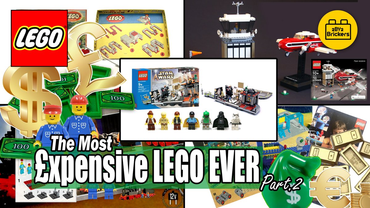 This <a href="/2by2brickers/">2by2brickers</a> latest #Video series The Most Expensive LEGO EVER  - (Part 2) youtu.be/z6jIFJ1zx5w via <a href="/YouTube/">YouTube</a> <a href="/LEGO_Group/">LEGO</a> <a href="/Gamer123Lego/">GamerLego_123</a> <a href="/oimotoika/">コイちゃん</a> <a href="/missbricksoffun/">MISS BRICKS</a> <a href="/harvey_lego/">HarveyLegoWorld</a> #LEGO #legoinvestment #legocollectors