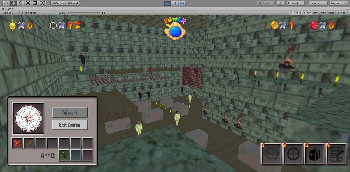 lord__piccolo's tweet photo. Upcoming level of Super Agent 63D (My indie game): Mansion of Doom
Download the current version of the game: https://t.co/tWmmVgwF6e
#indiegame #BigBoosHaunt #sm64 #supermario64 #doom #mario #jamesbond #n64 #goldeneye #shooter #fangame #survival #DavidDoak #retro #fps #tps https://t.co/1dGlzjta3N