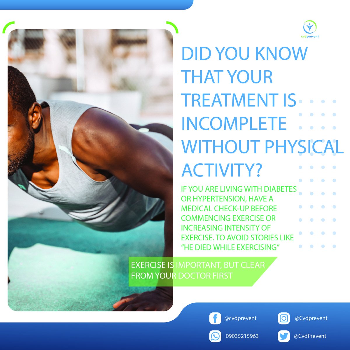 CVD Prevent tweet media