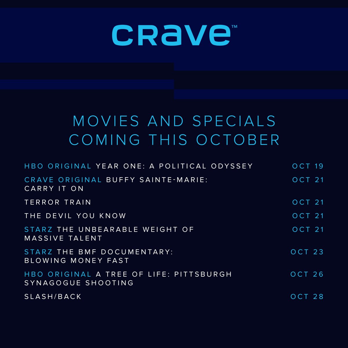 Crave tweet media