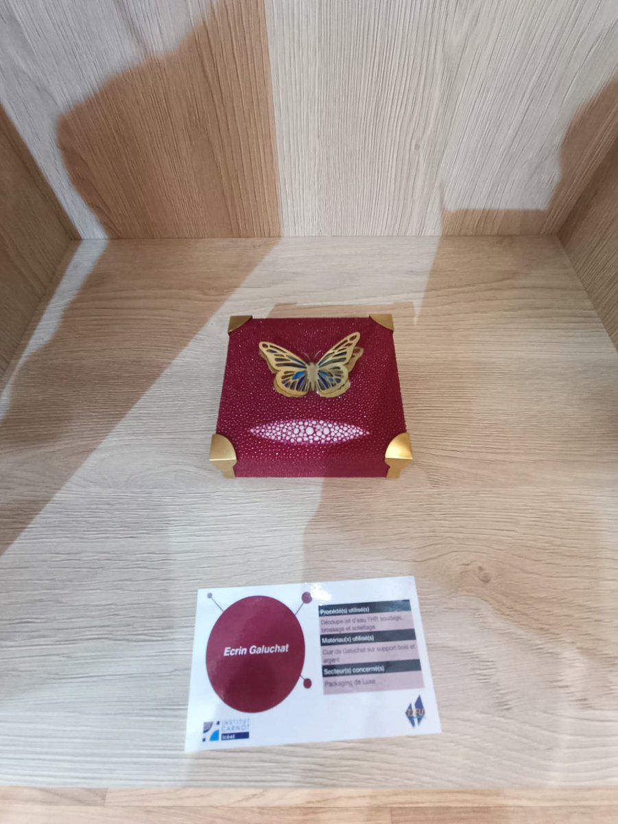 Carnot_Iceel's tweet photo. Emballage rapide par #stratoconception, flacon coloré responsable, #impression3D verre, matériau anti-contrefaçon, découpe de galuchat : le Icéel vous attend à @LUXEPACK_SHOW pour vous montrer ses dernières innovations pour le #packaging de luxe.
👉 Rdv en DG24
@caratsinnov https://t.co/2vaX5btYNo