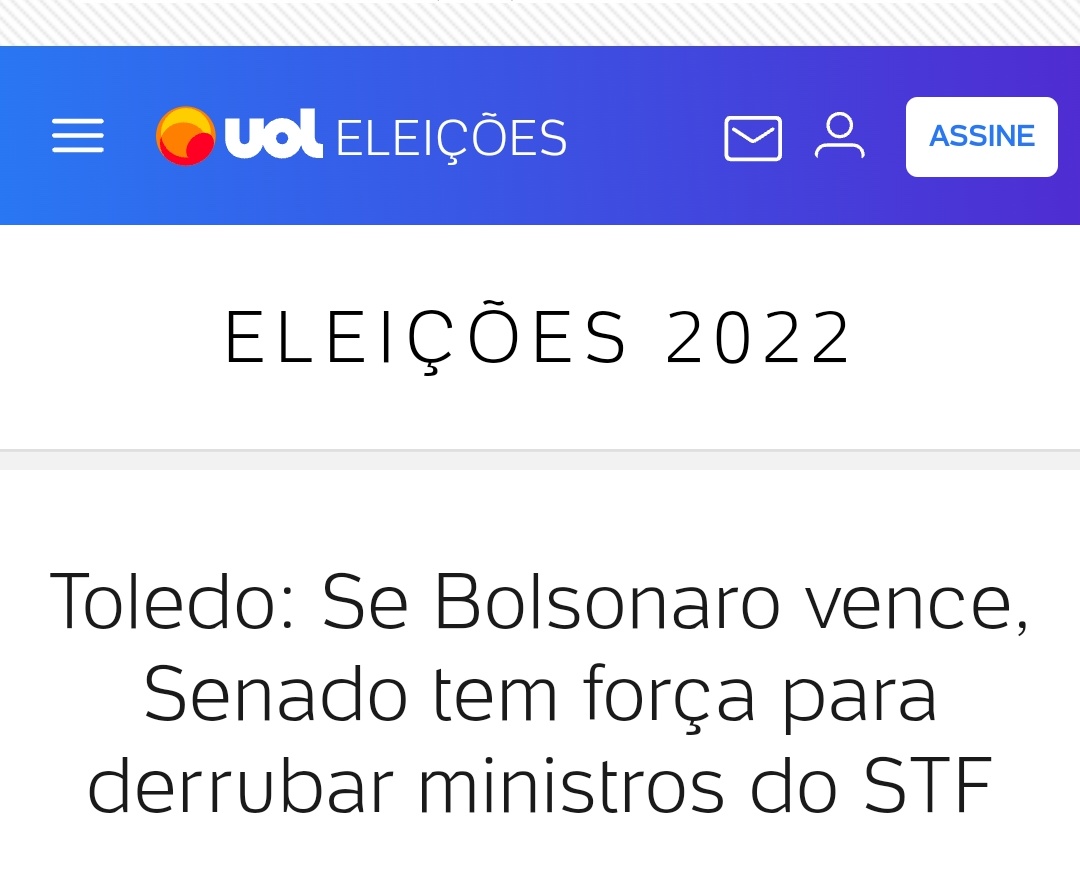 Para os 31 milhões que ficaram em casa, para os 5 milhões que anularam seu voto. Para os quase 9 milhões que votaram na step e no Ciro. Vos digo: