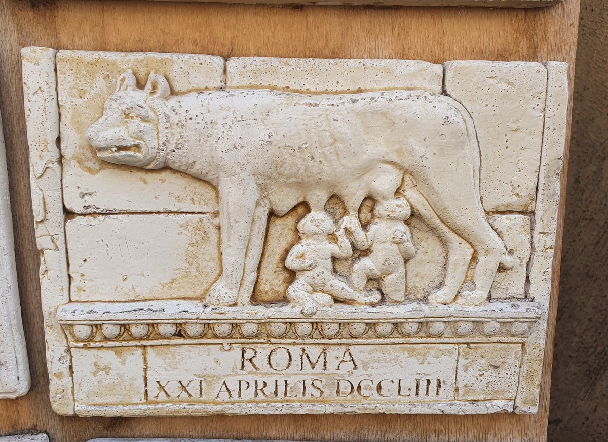 The Annual Festival of kids being fed by the street dogs, Rome 21st April 753AD <a href="/WeirdMedieval/">weird medieval guys</a>