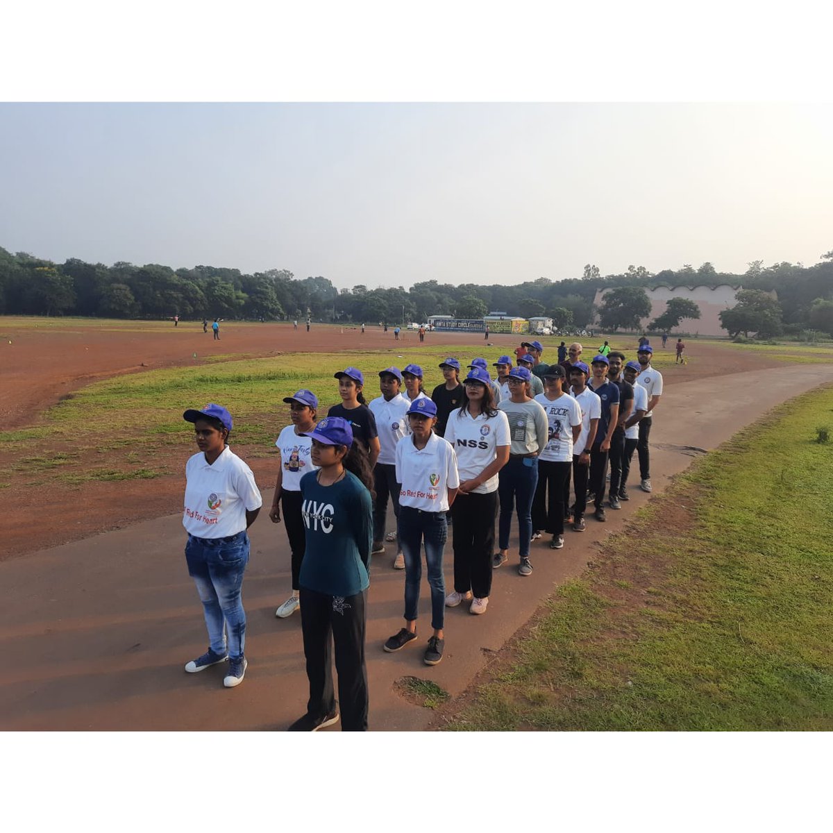 Nss_ssgi's tweet photo. Our #volunteers enthusiastically started the event with a warm-up session followed by running #2km in distance and wrapped up the event with #healthy #nutriments.
#NSSSSGI
#FITIndia
#FITIndiaRun
#NSS
#RunwithNSS
#FITIndiaMovement
#NSSSSTC
#India
#Chhattisgarh
#youth
#NSSCSVTU https://t.co/H4q6Tb1MWS