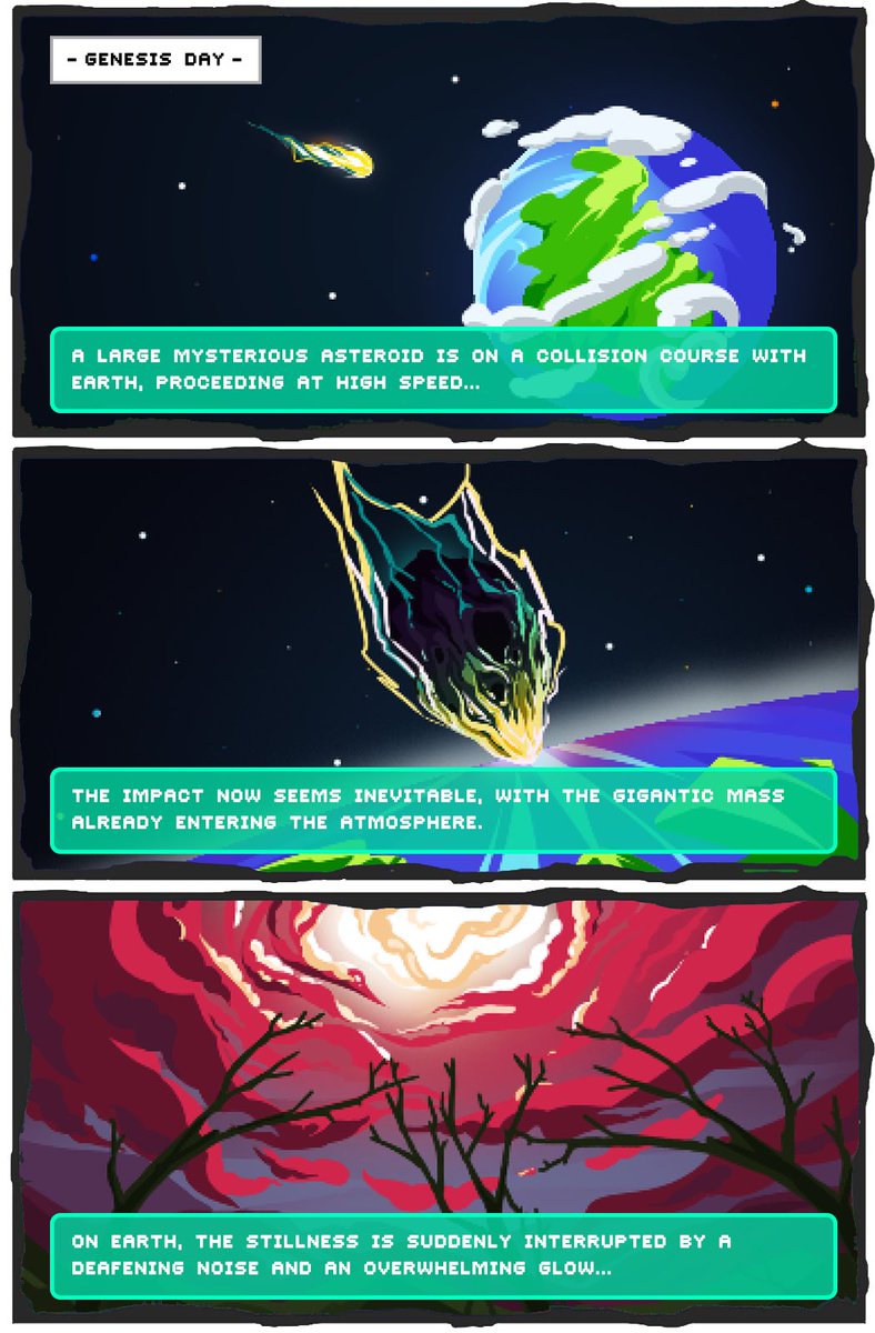 Genesis Day ☄️

The journey begins … 

Turn noti’s on 🔔