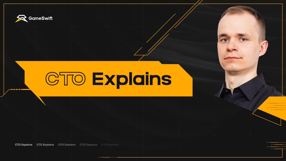 GameSwift_io's tweet photo. It's Monday and... we’re back with #CTOExplains! 
 
Let's take advantage of our CTO @tomkowalczyk’s knowledge to learn about our upcoming set of tools for devs:
#GameSwiftSDK 🚀🚀
 
Want to build a #Web3Game? Here's something that'll make your life easier!
 
Learn more🧵👇
1/ https://t.co/oS0xMhlKpE