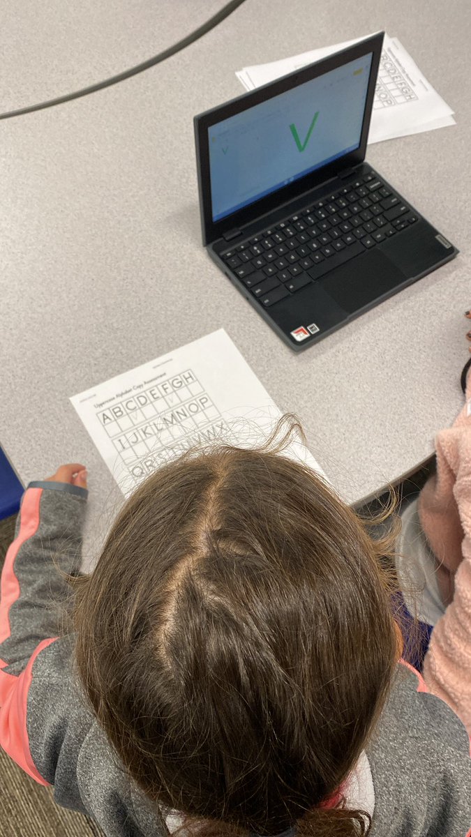 YESPEDorman's tweet photo. Using QR codes to complete an alphabet scavenger hunt in first grade today! Find all the letters of the alphabet. Scan to reveal the letter! (Students put QR codes back after scanning) https://t.co/tVVFUYCo2Z