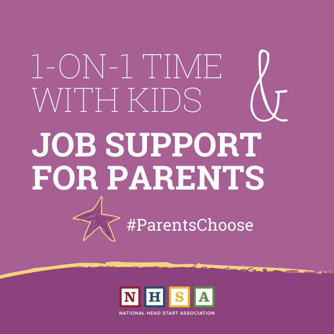 #HeadStart provides services to vulnerable children &amp; families, fostering healthy child development, strong parent-child relationships, &amp; connecting families to adult education &amp; job training opportunities! 
#ParentsChoose #HeadStartAwareness
nhsa.org/resource/home-…