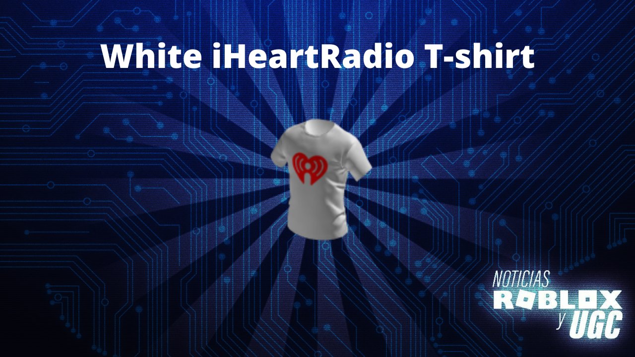 White iHeartRadio T-shirt