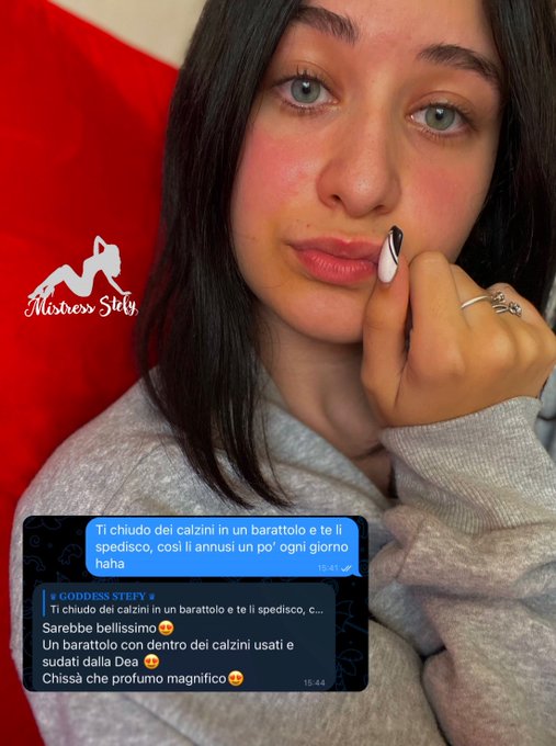 Watch ♛ 𝐆𝐎𝐃𝐃𝐄𝐒𝐒 𝐒𝐓𝐄𝐅𝐘 ♛ OnlyFans 12.99$'s leaked NSFW photo on TwXstars