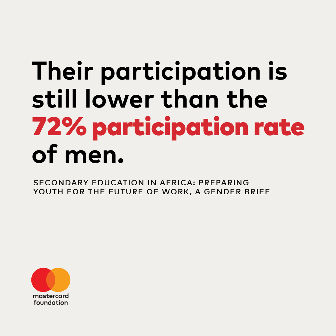 MastercardFdn's tweet photo. Viewed through the lens of climate change, relevant education and employment for young women in Africa are seen as critical tools for increasing resilience in communities facing this global challenge. (1/2)⬇️ https://t.co/1yt3EfsuRK