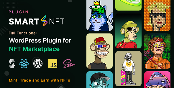 tophivetheme's tweet photo. NFT Marketplace WordPress Plugin
https://t.co/4aY3eyc7yD https://t.co/VTxpnmn4gK