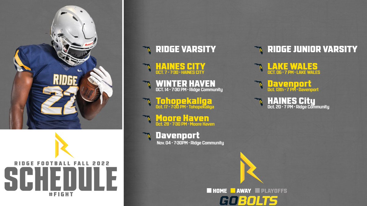Updated Schedule