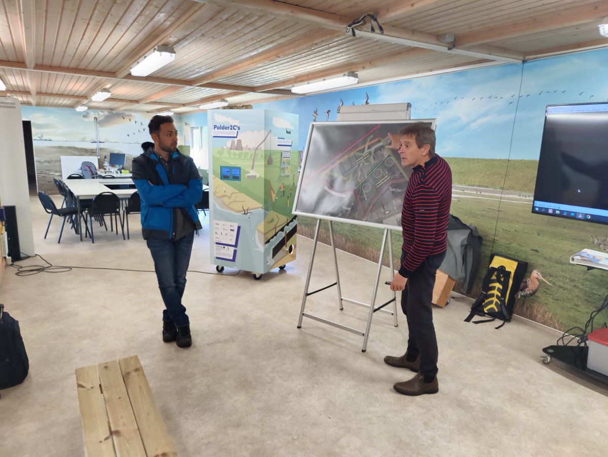 aerts_jerom's tweet photo. Friday we went on an amazing excursion co-organized by @nl_yhs and @Boussinesq2! We visited the https://t.co/0Orv8wFAwf project that strengthens the climate resilience of the coastal areas of Belgium, the Netherlands, and the UK. https://t.co/2p4KrHCSX3